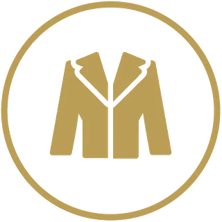 Didelis laidojimo drabužių asortimentas